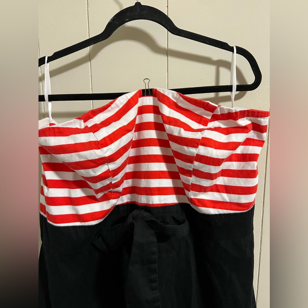 Torrid Retro Chic plus size 26 4x nautical rockabilly dress stripes and anchors - Picture 5 of 9